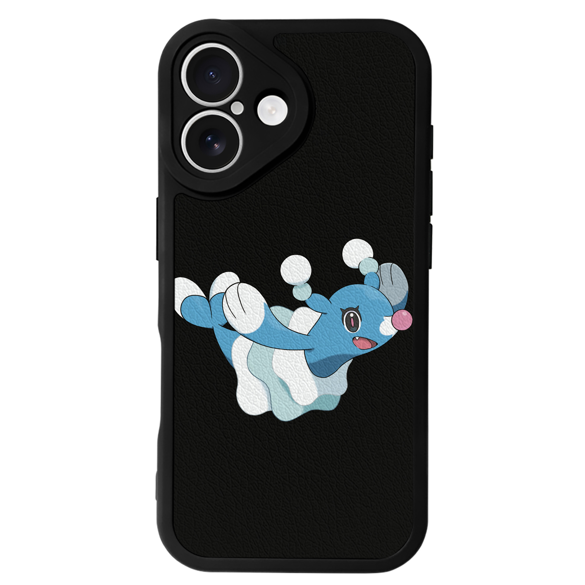 （画像用） ポケットモンスター Pokémon 【iPhone 16シリーズ対応】シリコンスマホケース（レザー調） 材質：シリコン